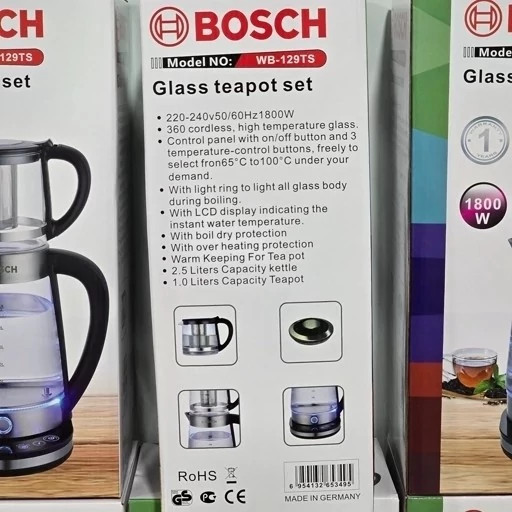 چای ساز لمسی بوش روهمی (طراحی زیبا) WB-129TS