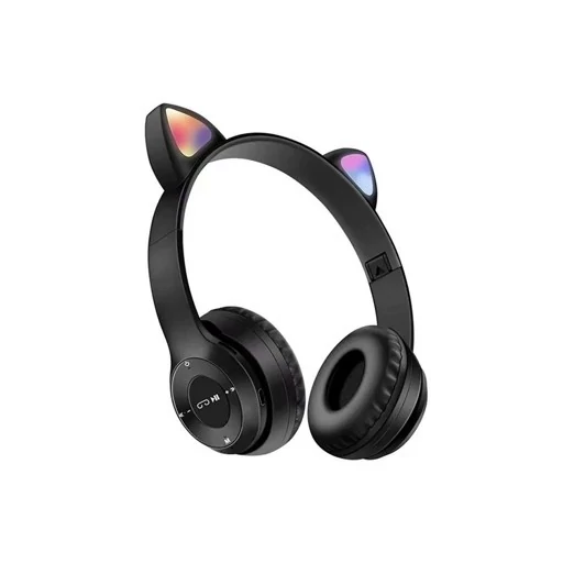 هدست بلوتوثی مدل MlZ47 طرح گربه
