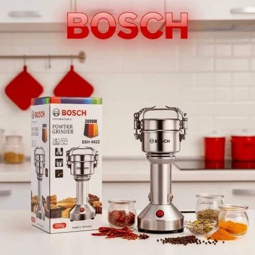 آسیاب صنعتی بوش- ظرفیت 250 گرم- قدرت 3000 وات