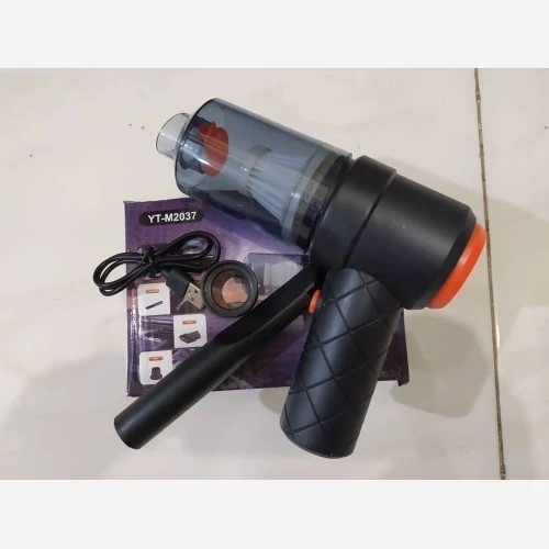 جارو برقی شارژی خودرو و زغال روشن کن دمنده و مکنده YT-M2037 مناسب همه محل کار منزل مسافرت جارو شارژی خودرو مدل YT-M2
