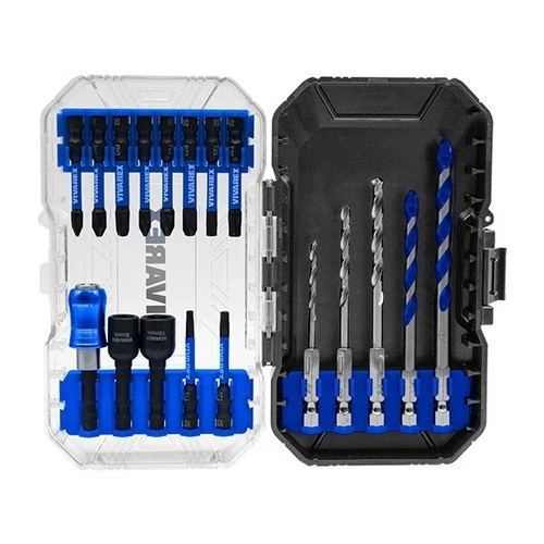 پیچ گوشتی و بیت و مته ویوارکس مدل VR1865-BS مجموعه 18 عددی