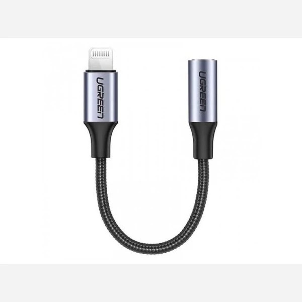 تبدیل لایتنینگ به 3.5 میلی متری صدا یوگرین Ugreen US211 30756 10CM Lightning