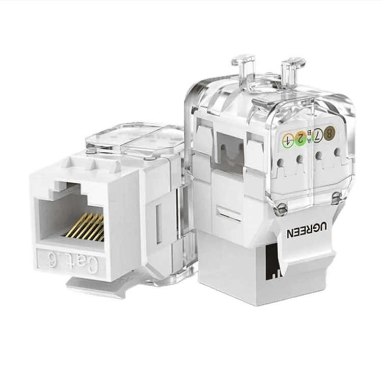 سوکت کیستون Cat6 UTP یوگرین مدل NW159 کد 80452