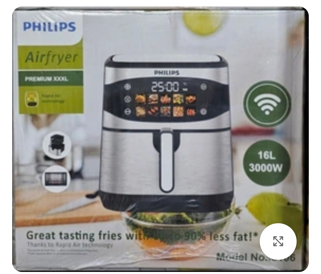 سرخ کن بدون روغن فیلیپس مدل HD5106 ظرفیت ۱۶ لیتر تمام استیل