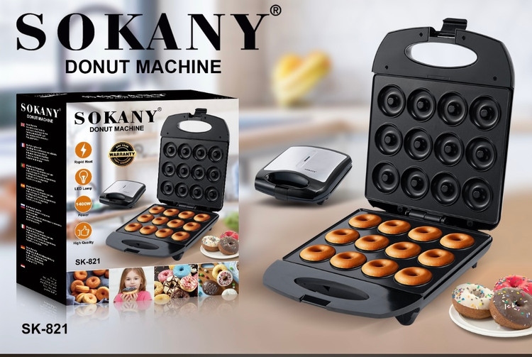 دونات ساز  SOKANY مدل SK 821
